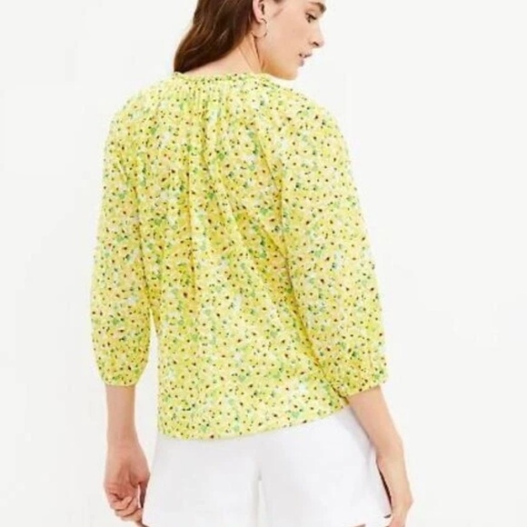 Loft Floral Bloom Blouse - Picture 3 of 4